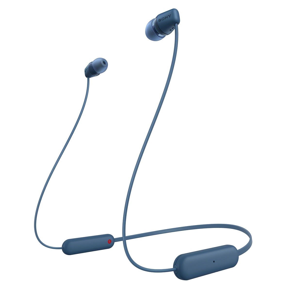Sony WI-C100 Bluetooth con micrófono Auriculares de botón Azul-1