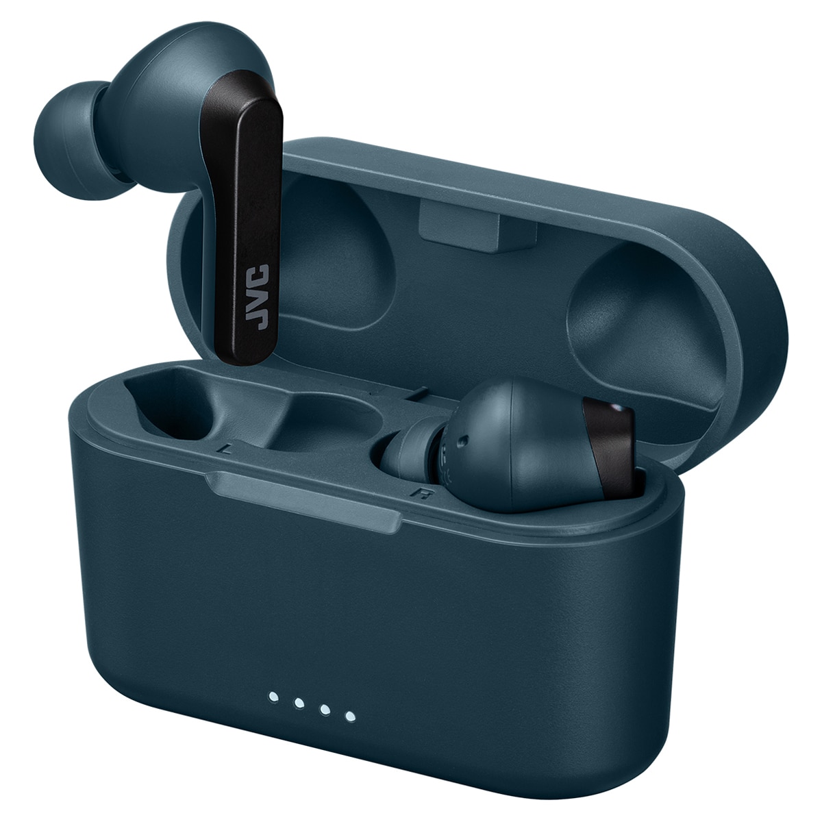 Auriculares de botón JVC HA-A9T-A-E True Wireless con micrófono Azul / Negro-2