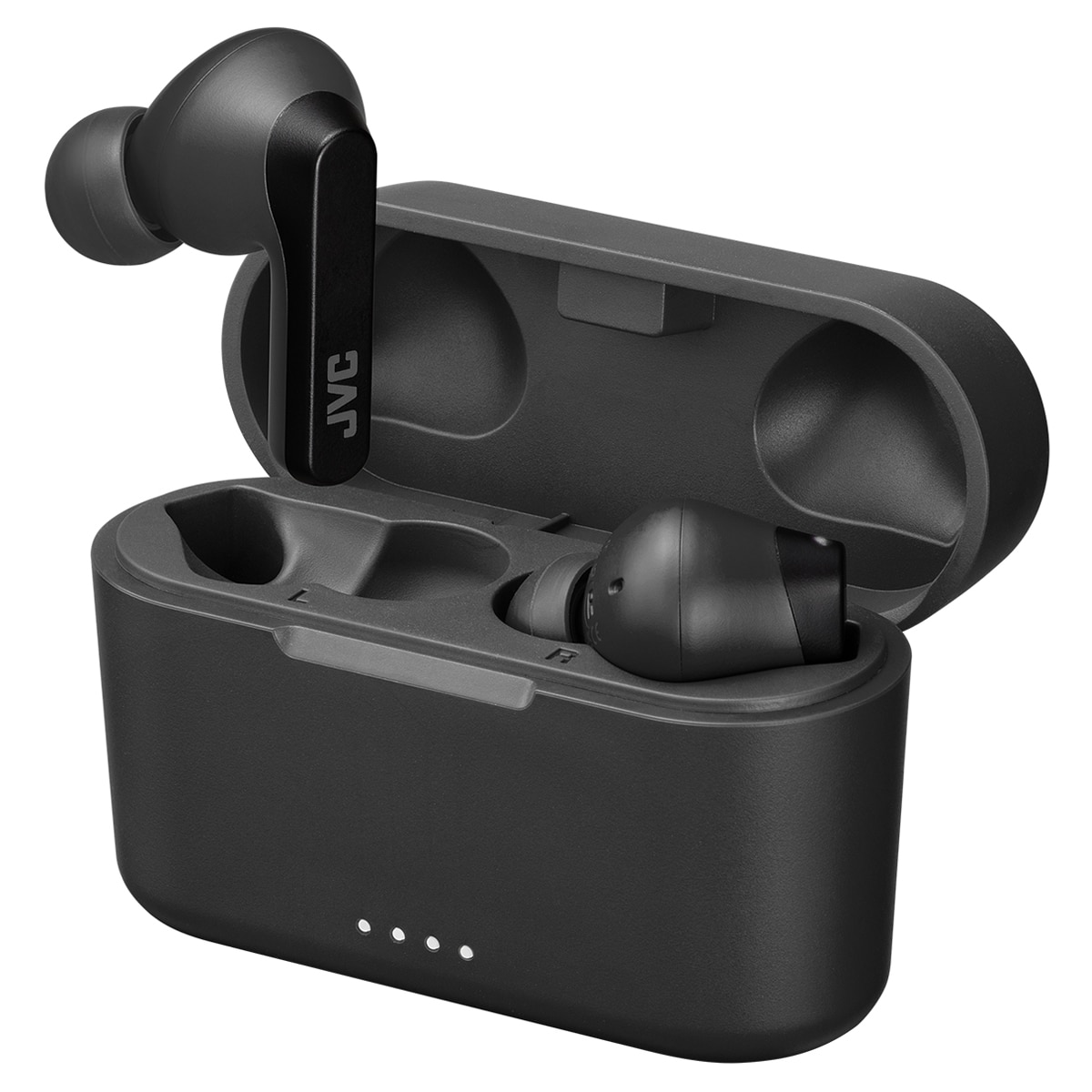 Imagen 2 de Auriculares de botón JVC HA-A9T-A-E True Wireless con micrófono - Negro / Gris Negro / Gris