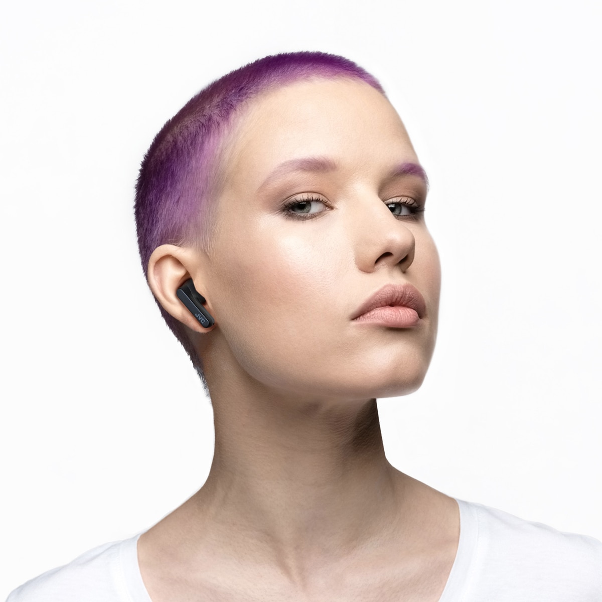 Imagen 6 de Auriculares de botón JVC HA-A9T-A-E True Wireless con micrófono - Negro / Gris Negro / Gris