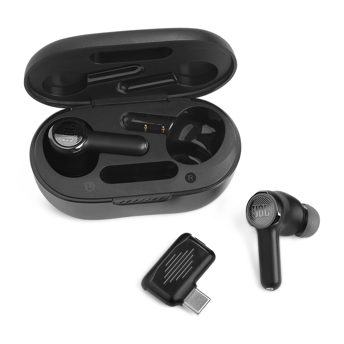 Auriculares True Wireless JBL Quantum TWS con cancelación de ruido Negro-4