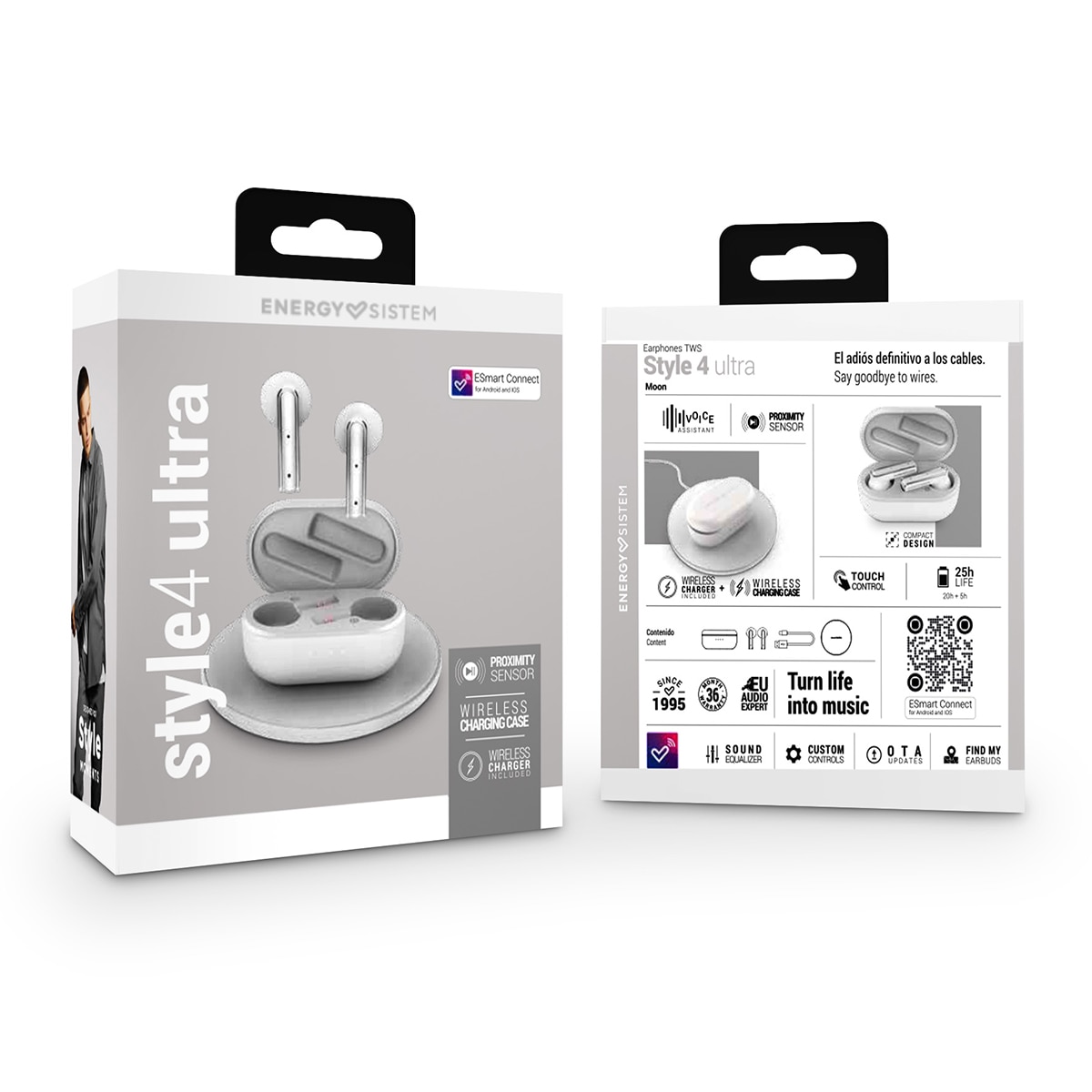 Auriculares True Wireless Energy Sistem Style 4 Ultra Blanco-8