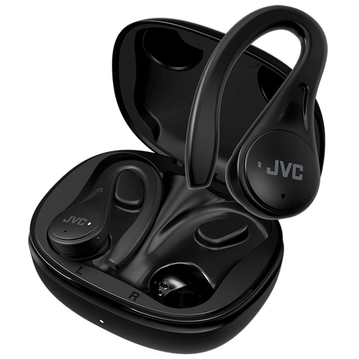 Auriculares deportivos True Wireless JVC HA-EC25T con Bluetooth - Negro Negro-2