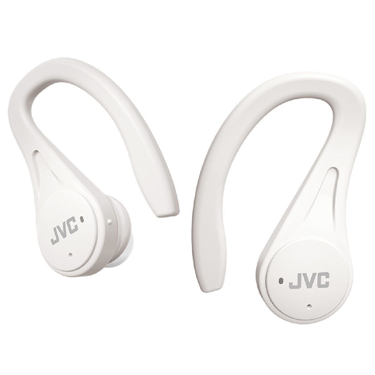 Imagen 3 de Auriculares deportivos True Wireless JVC HA-EC25T con Bluetooth - Blanco Blanco