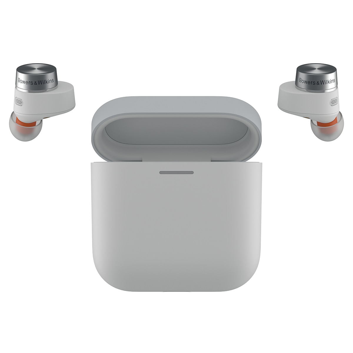 Auriculares de botón Bowers&Wilkins PI5 S2 True Wireless con cancelación de ruido activa Gris claro-2