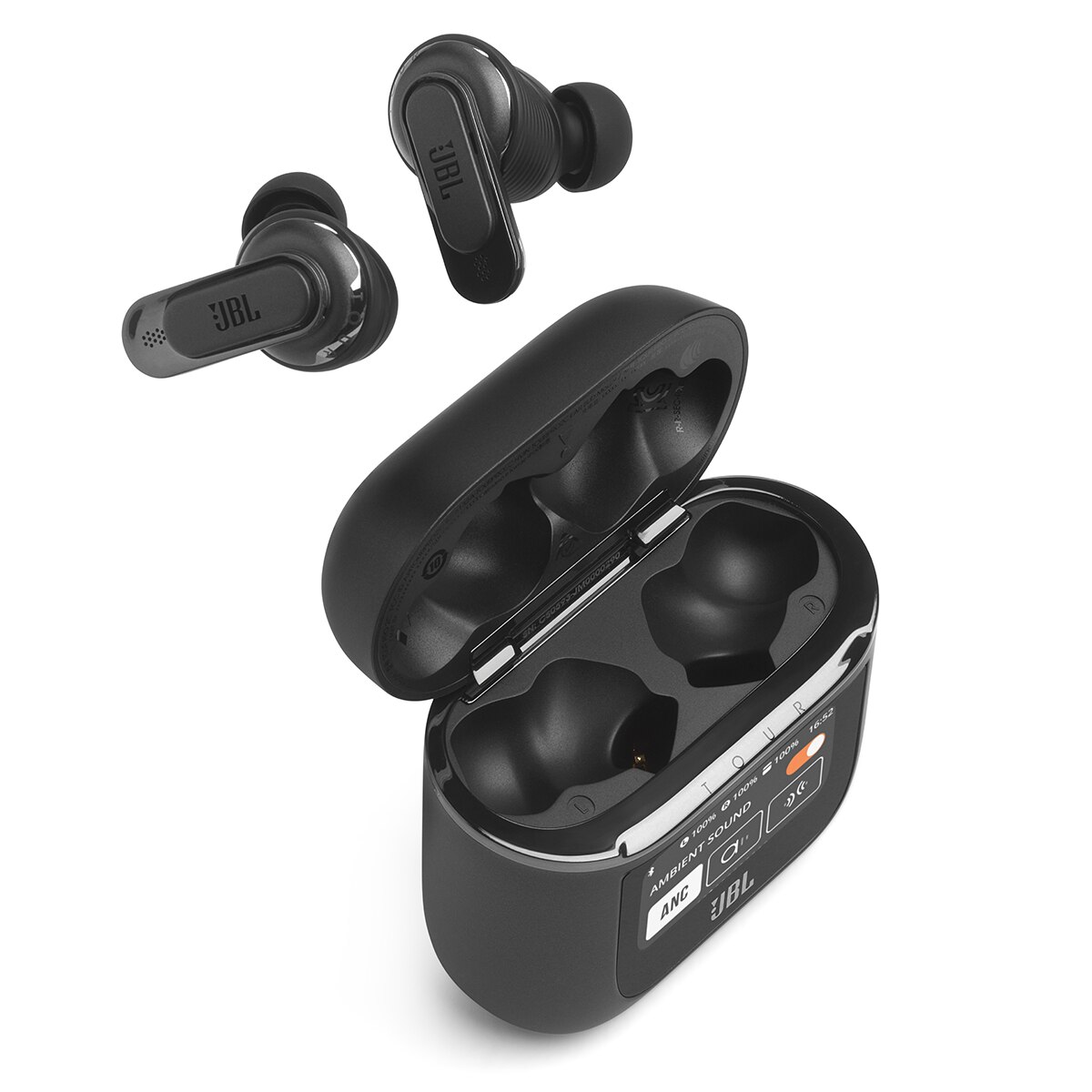 Auriculares True Wireless JBL Tour Pro 2 Bluetooth, cancelación de ruido Negro-6