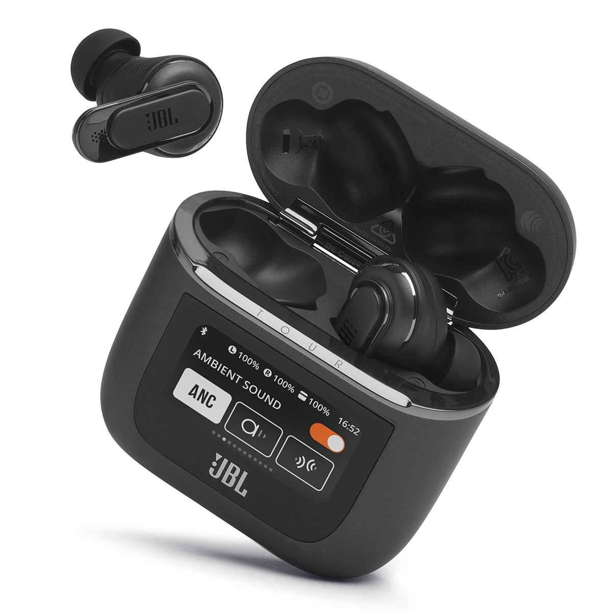 Auriculares True Wireless JBL Tour Pro 2 Bluetooth, cancelación de ruido Negro-7