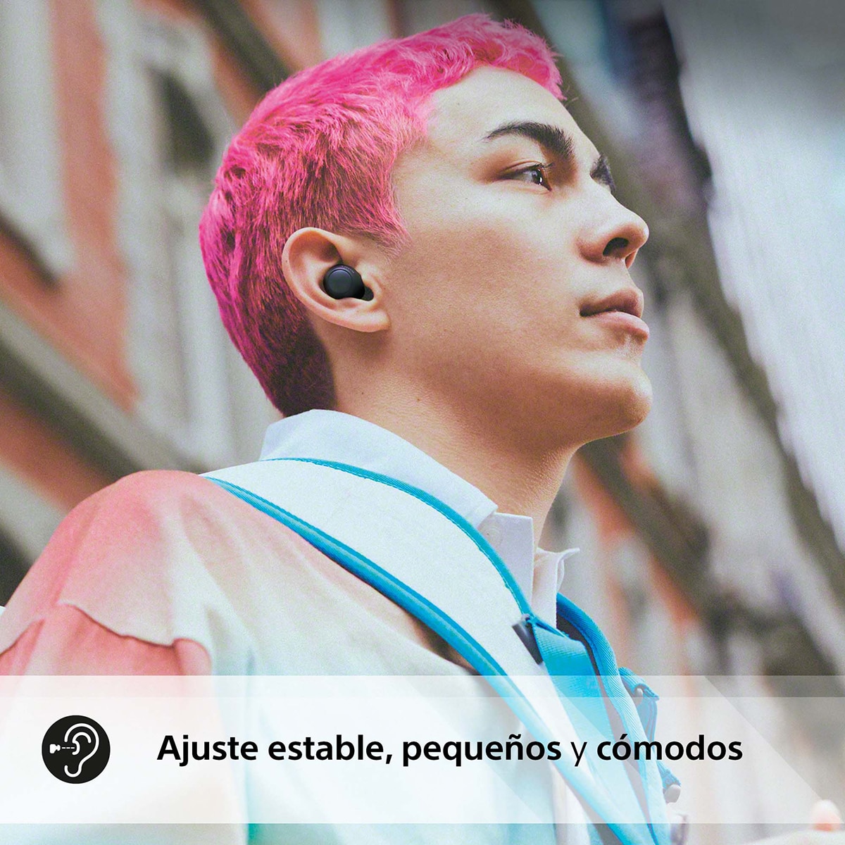 Sony WF-C700N Auriculares Inalámbricos Cancelación de ruido Negro-4
