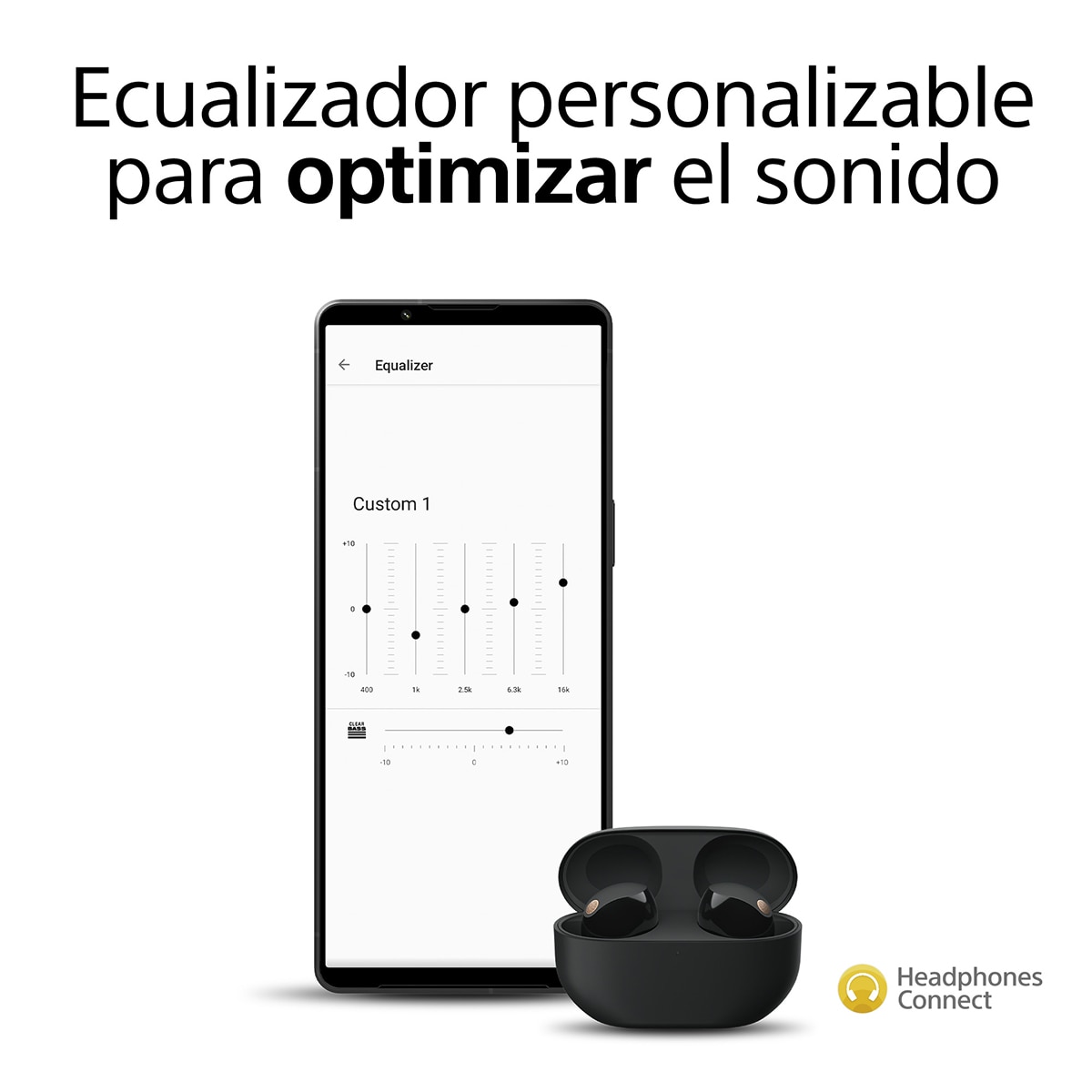 Sony WF-1000XM5 Inalámbricos Cancelación de ruido, 24 h de batería, micrófono, Auriculares compatibles asistentes de voz, para iOS, Android y PC Negro-9