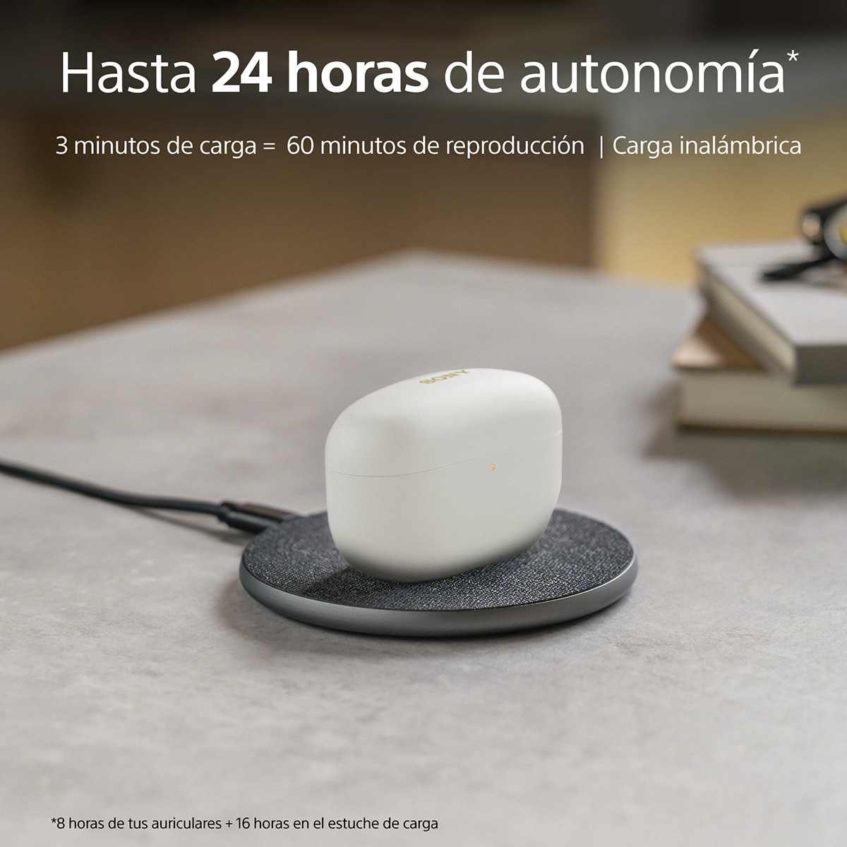 Sony WF-1000XM5 Inalámbricos Cancelación de ruido, 24 h de batería, micrófono, Auriculares compatibles asistentes de voz, para iOS, Android y PC - Plata Plata-8