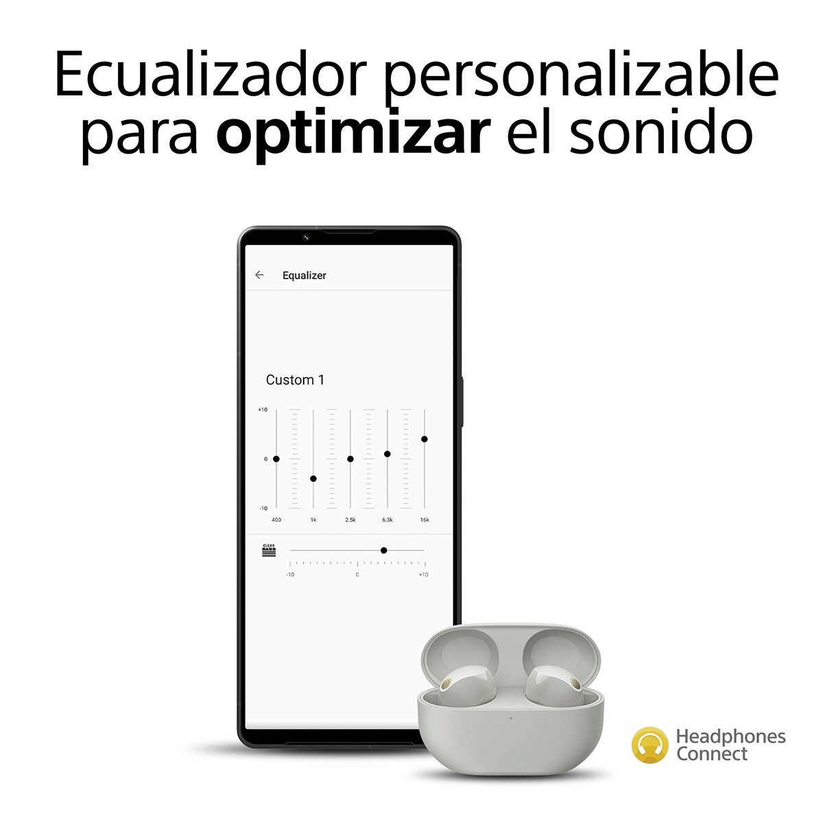 Sony WF-1000XM5 Inalámbricos Cancelación de ruido, 24 h de batería, micrófono, Auriculares compatibles asistentes de voz, para iOS, Android y PC - Plata Plata-9