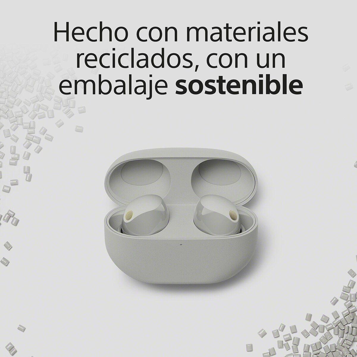 Sony WF-1000XM5 Inalámbricos Cancelación de ruido, 24 h de batería, micrófono, Auriculares compatibles asistentes de voz, para iOS, Android y PC - Plata Plata-12