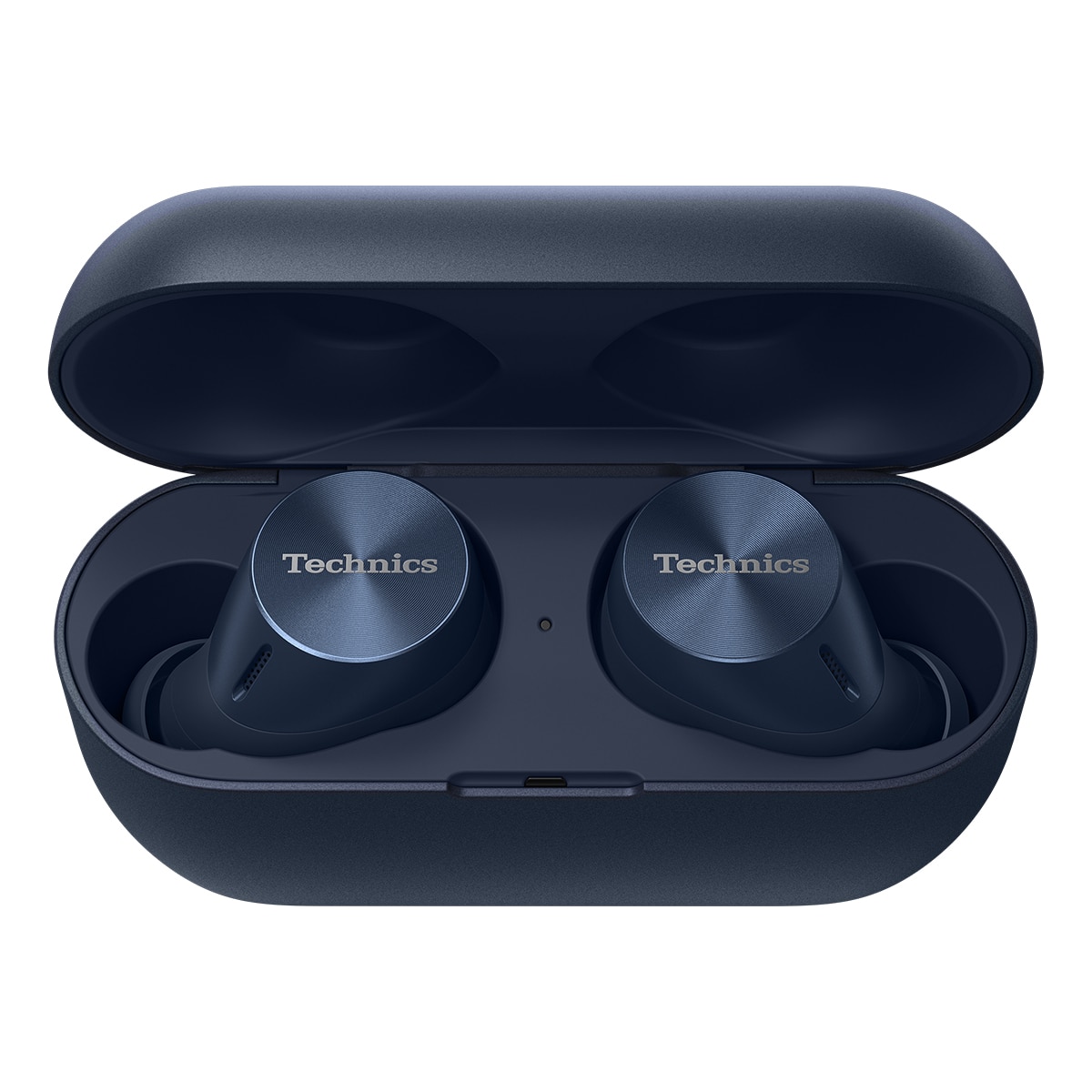 Auriculares True Wireless Technics AZ60M2, azul, con cancelación de ruido y bluetooh Azul noche-4