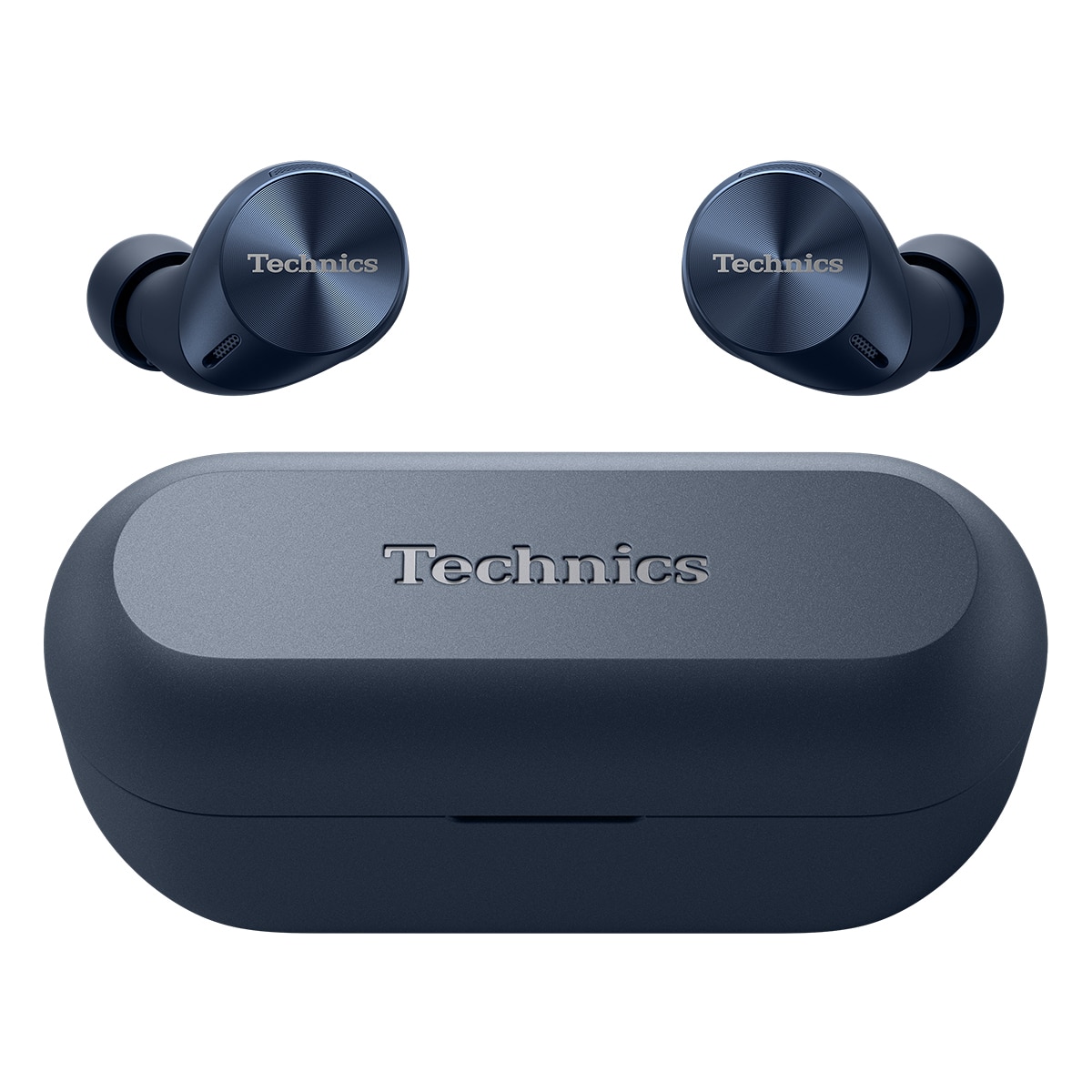 Auriculares True Wireless Technics AZ60M2, azul, con cancelación de ruido y bluetooh Azul noche-5
