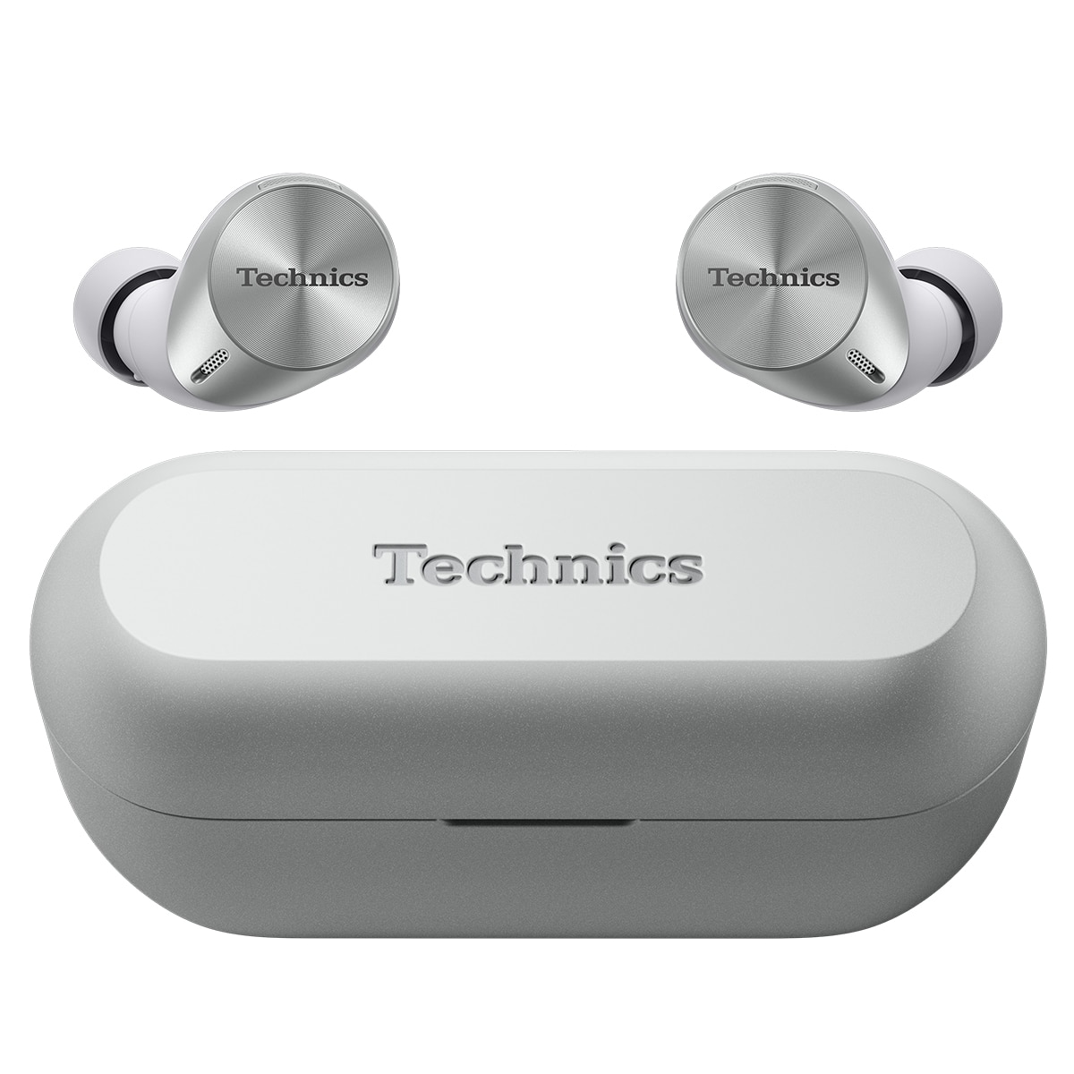 Auriculares True Wireless Technics AZ60M2, plata, con cancelación de ruido y bluetooth Plata-3