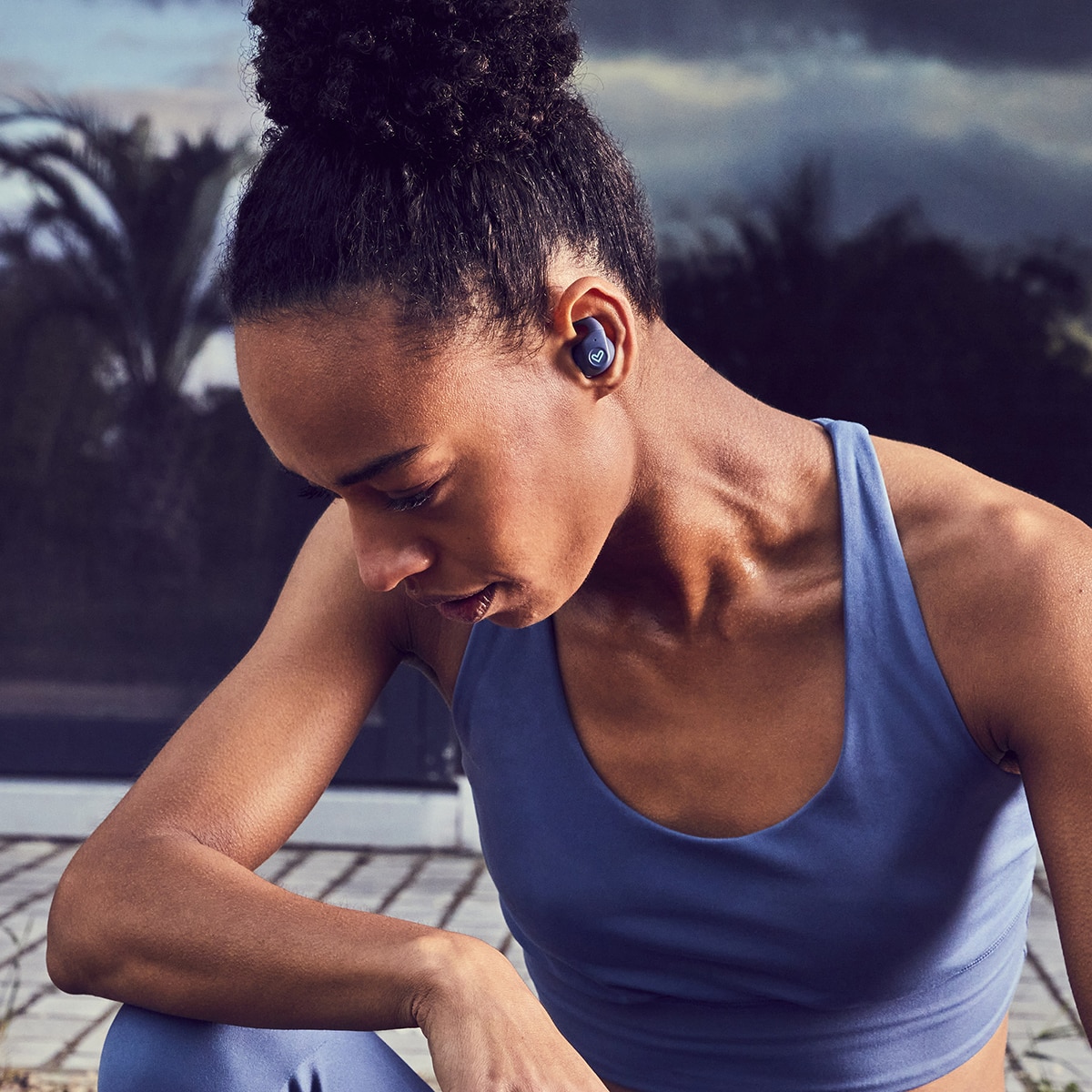 Auriculares True Wireless Energy Sistem Arena Indigo, Bluetooth 5.3, IPX5, Secure-Fit y Esmart Connect App Azul índigo-8