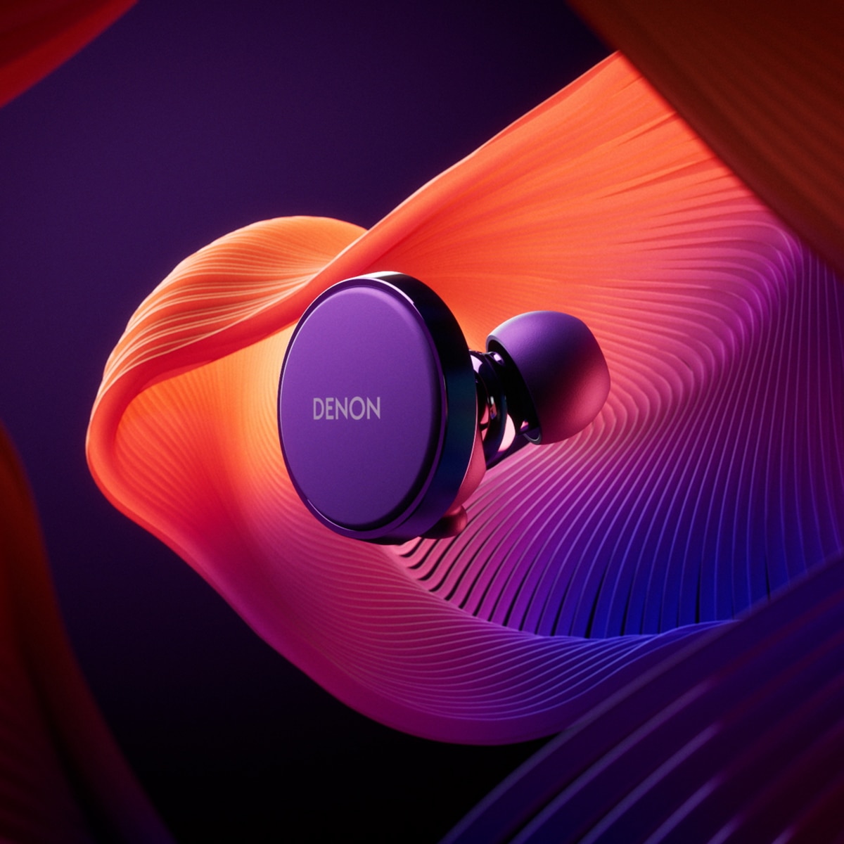 Auriculares True Wireless Denon PerL Pro con Bluetooth, cancelación activa de ruido adaptativa Negro-6