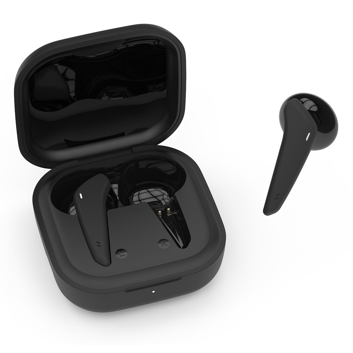 Auriculares de botón Inves T19 True wireless - Negro Negro-2