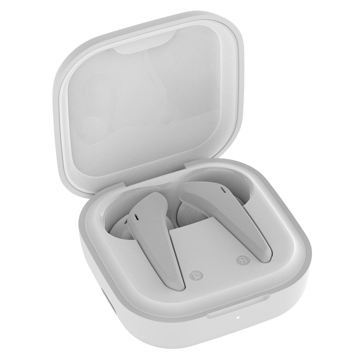 Auriculares de botón Inves T19 True wireless Blanco-1