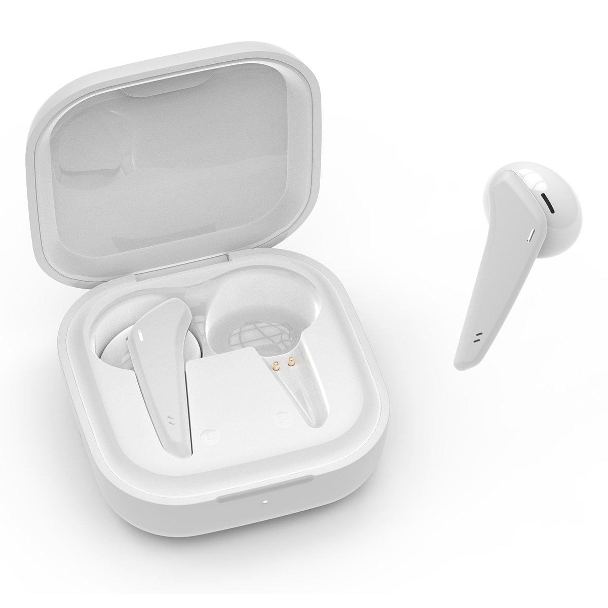 Auriculares de botón Inves T19 True wireless Blanco-2