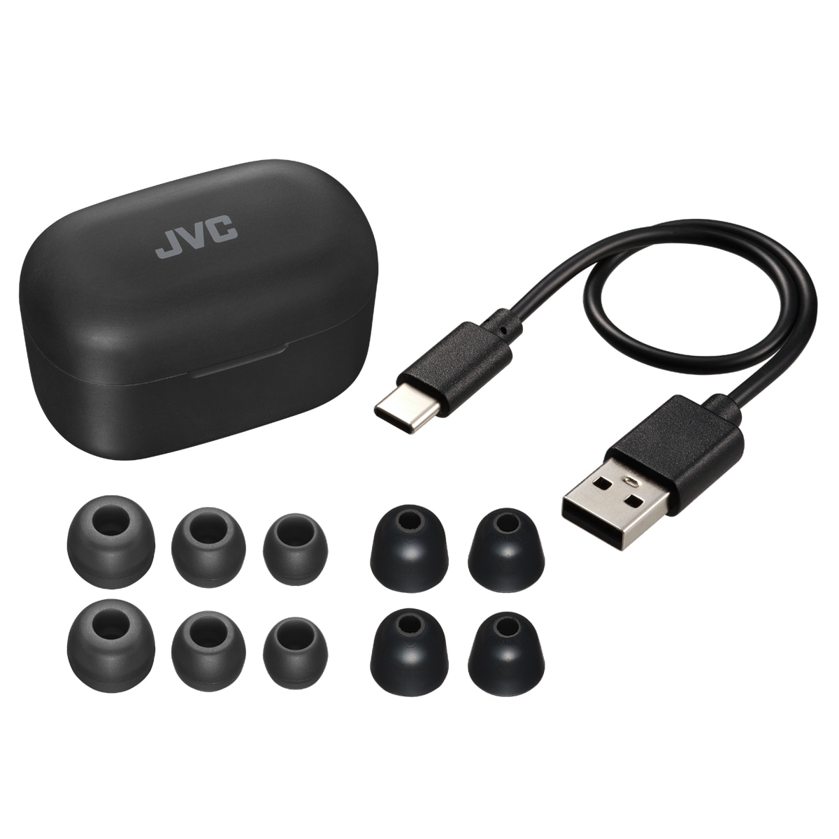 Imagen 3 de Auriculares True Wireless JVC HA-A25T con cancelación de ruido - Negro Negro