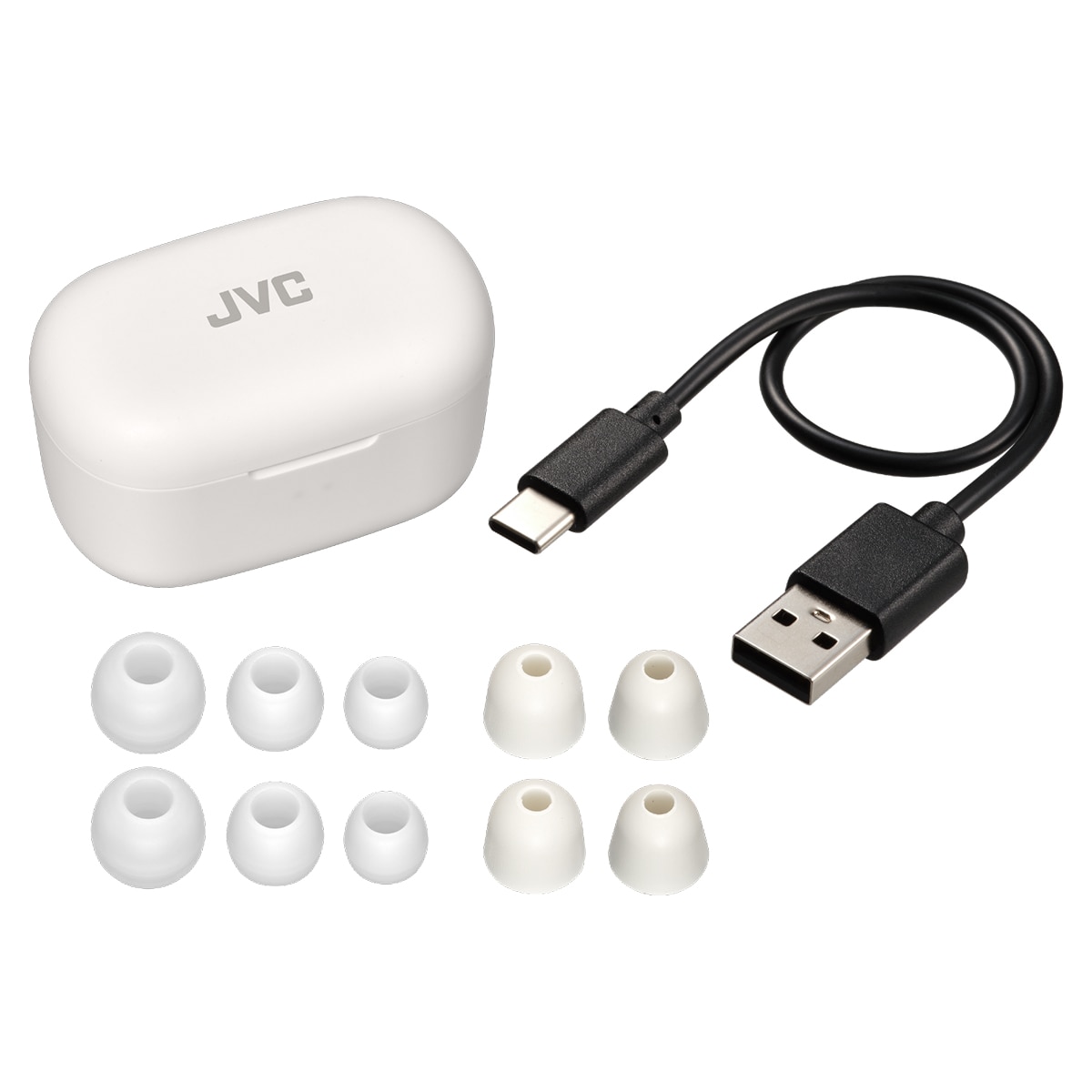 Auriculares True Wireless JVC HA-A25T con cancelación de ruido Blanco-3