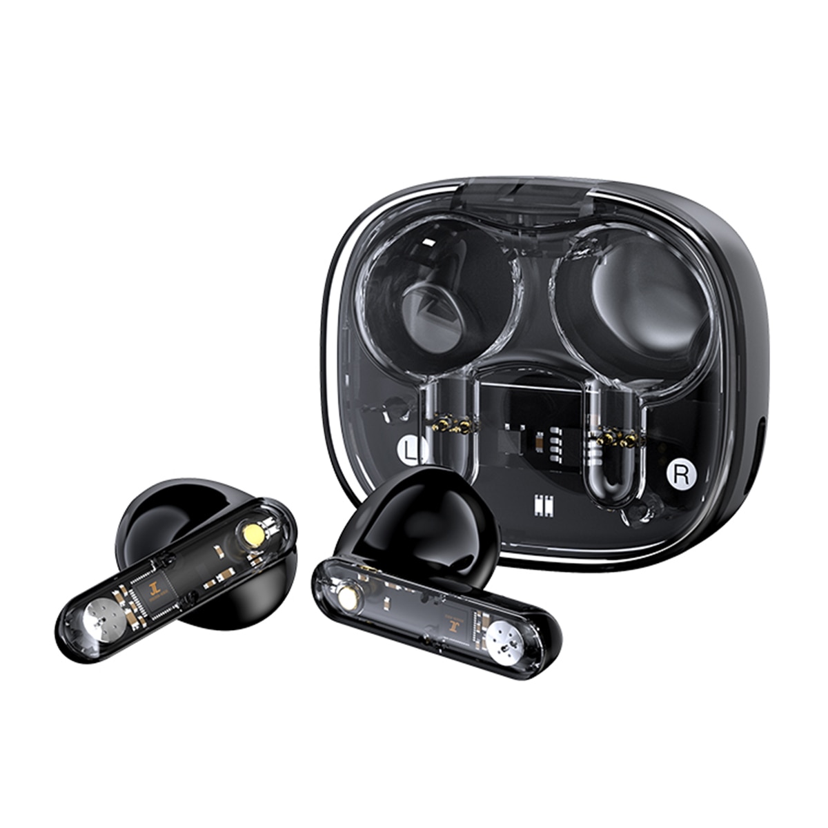 Auriculares True Wireless Inves T23 Negro Bluetooth Negro-2