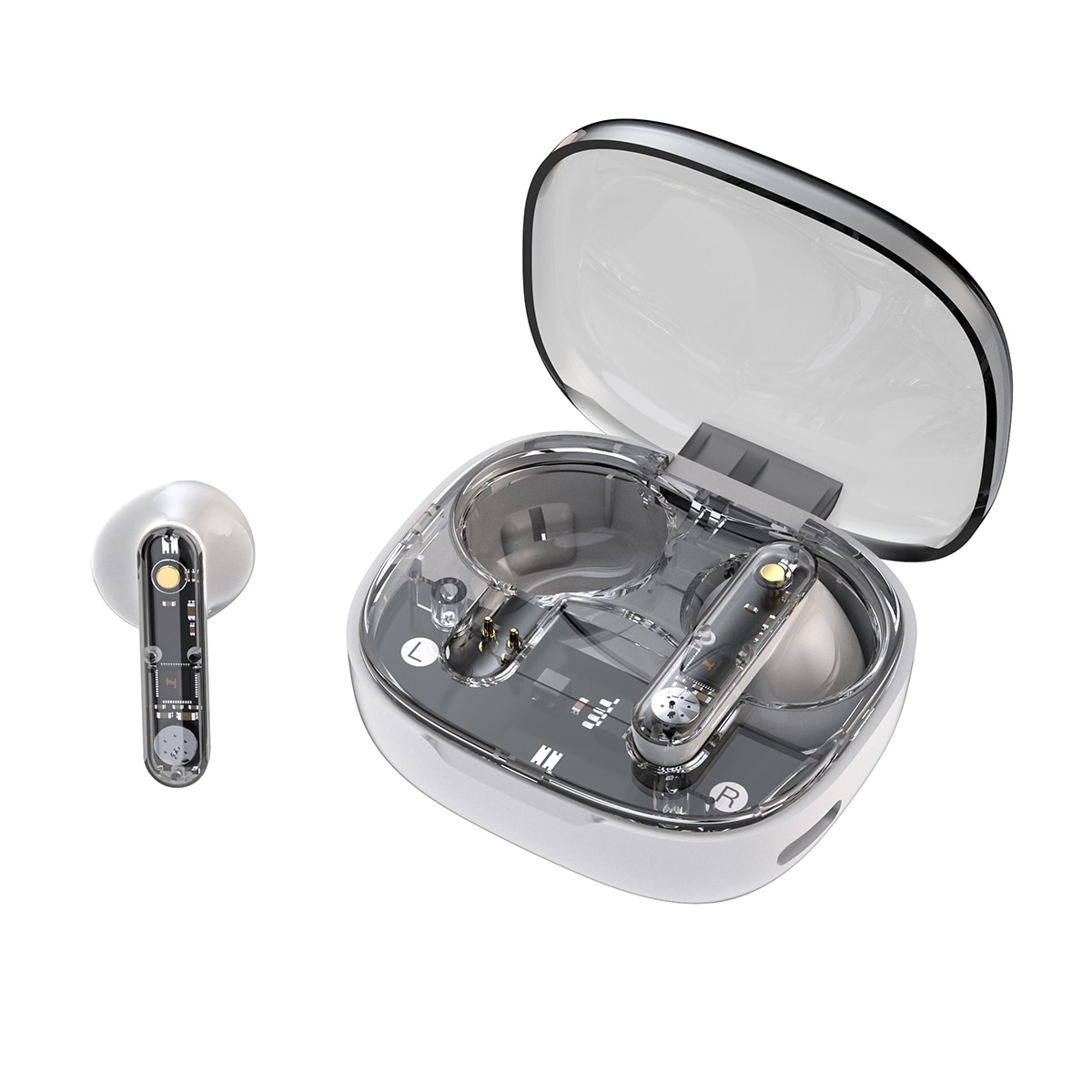 Auriculares True Wireless Inves T23 Blanco Bluetooth Blanco-3