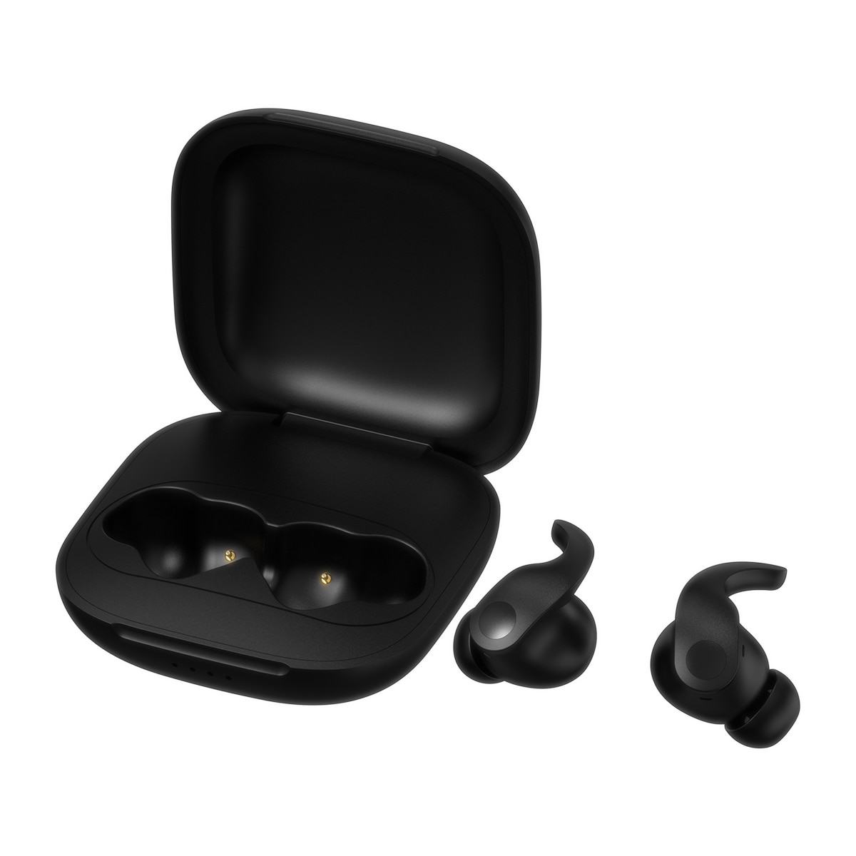 Auriculares deportivos Inves T21 True wireless, negro Negro-3