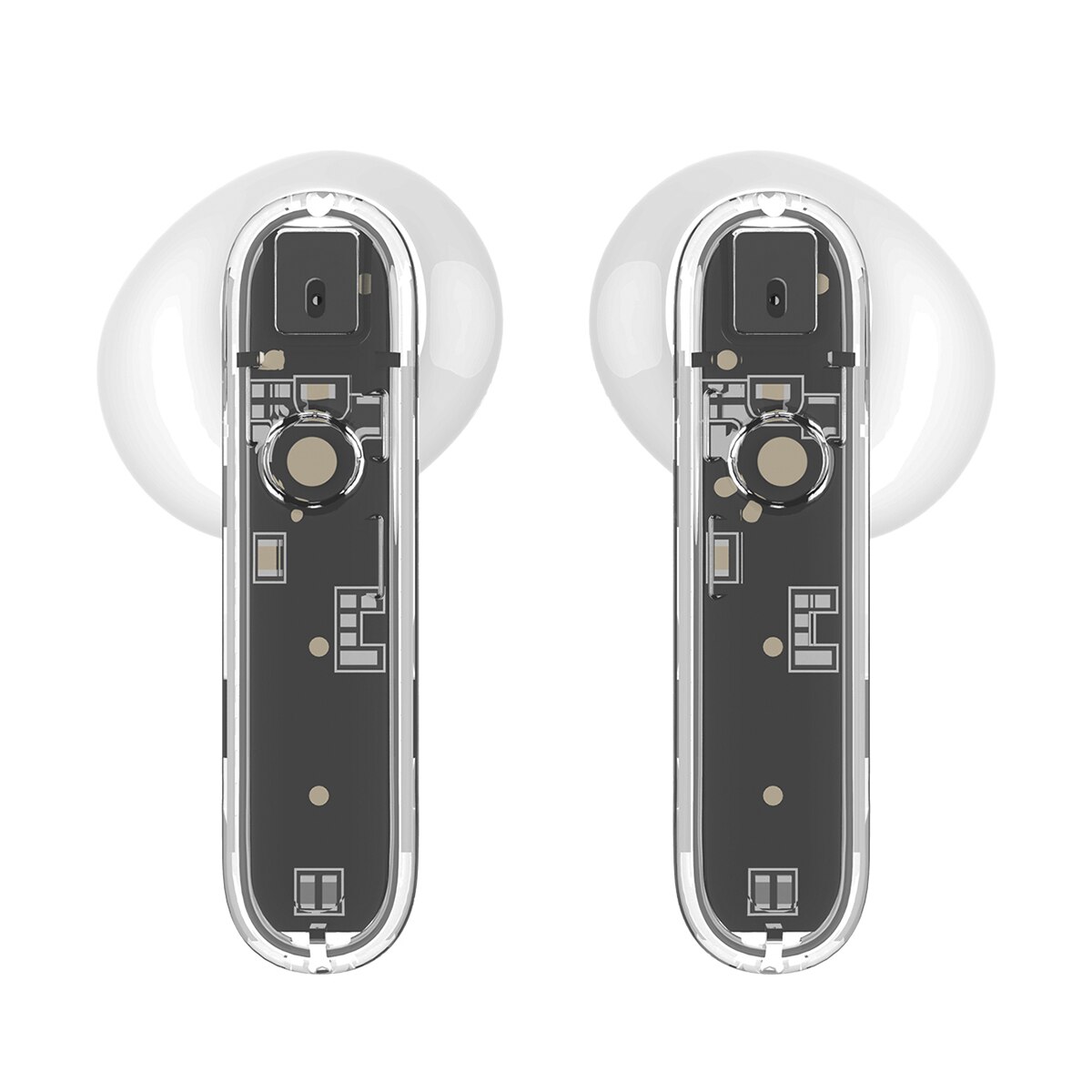 Auriculares True Wireless Vieta Pro Clear transparente Bluetooth 5.3 Transparente-1