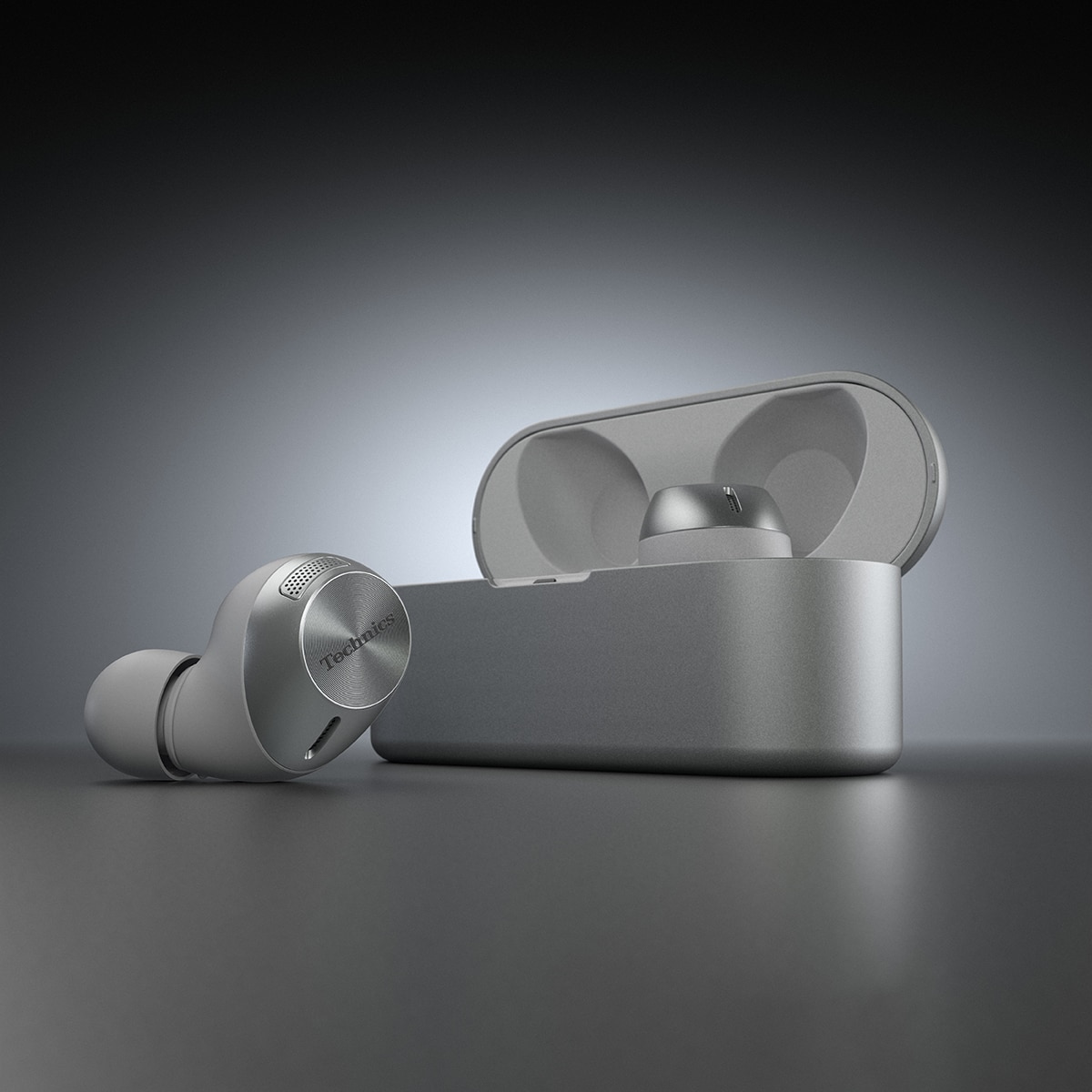 Auriculares True Wireless Technics EAH-AZ40M2ES plata, con Cancelación de ruido Plata-7