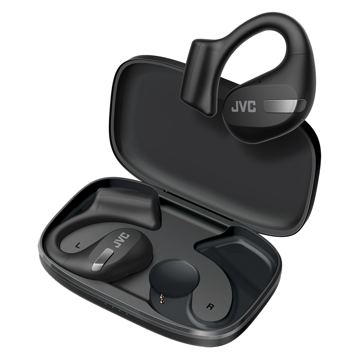 Auriculares abiertos JVC HA-NP50T-A-U True Wireless Negro-2