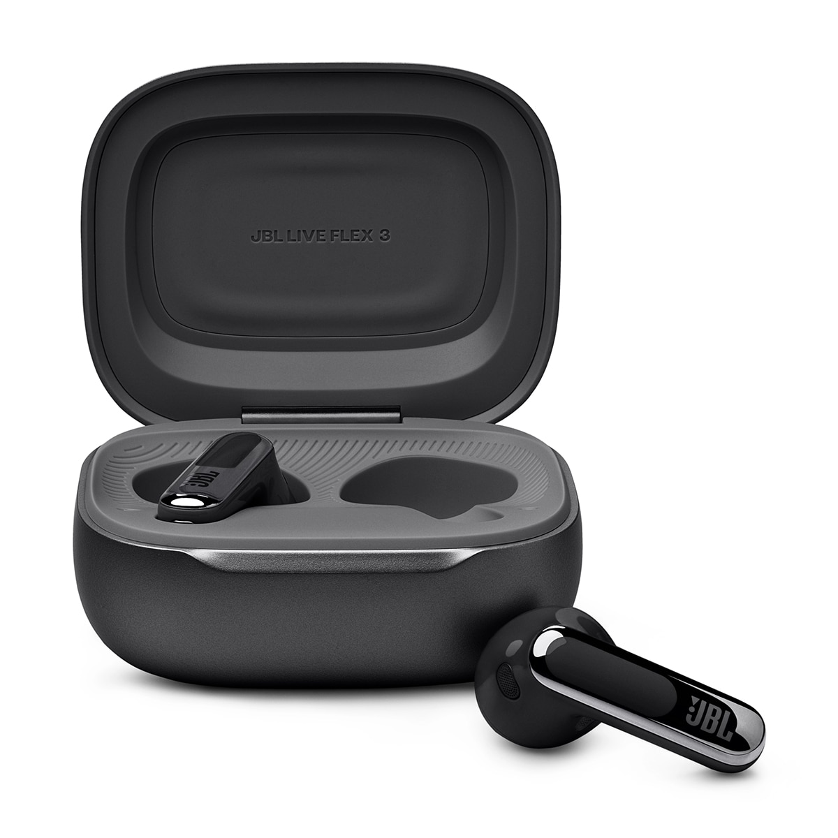 Auriculares True Wireless JBL Live Flex 3 con cancelación de ruido, diseño Open Stick y audio de alta resolución Negro-3