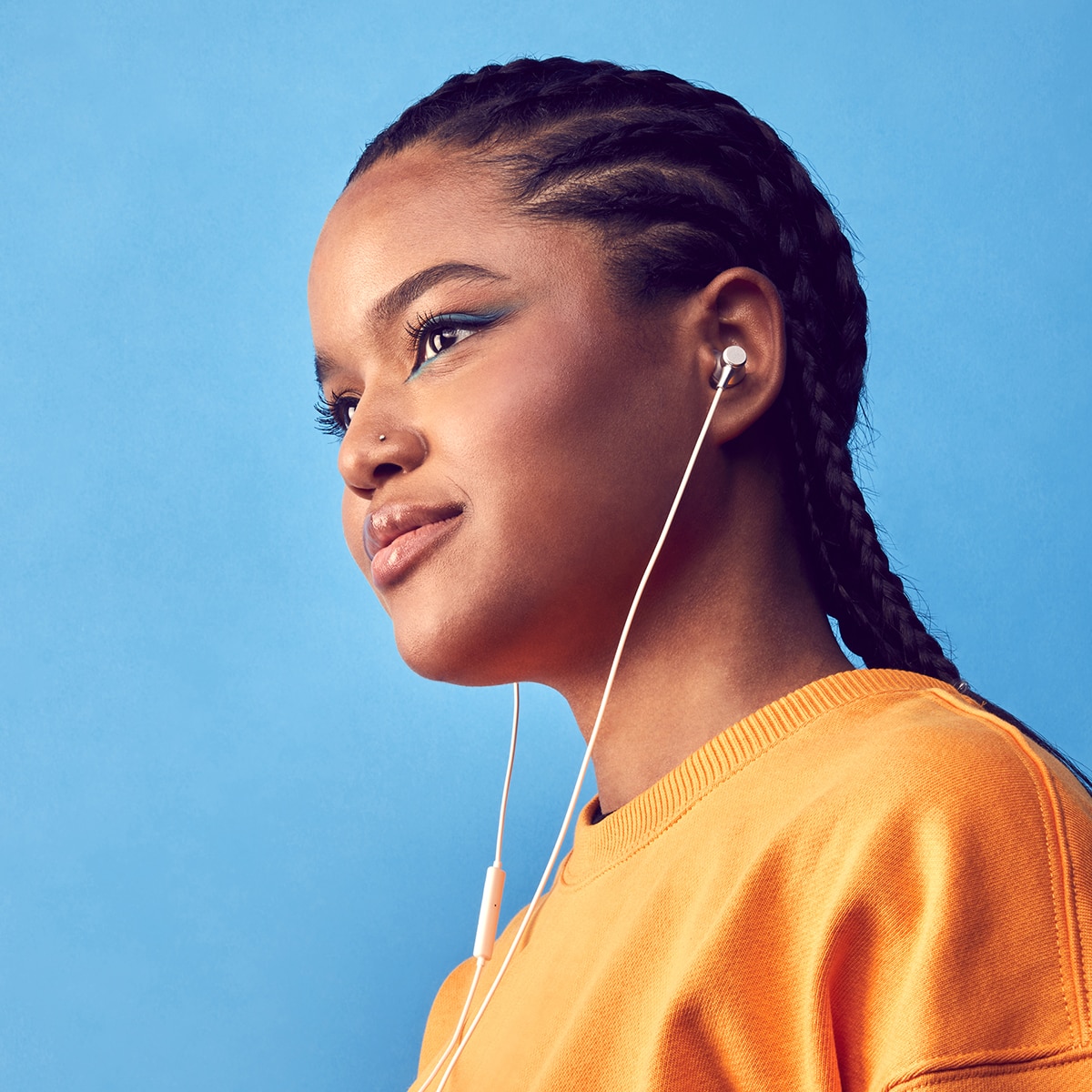 Auriculares de botón con cable Energy Sistem Metallized con micrófono integrado - Negro metalizado Plata metalizada-6