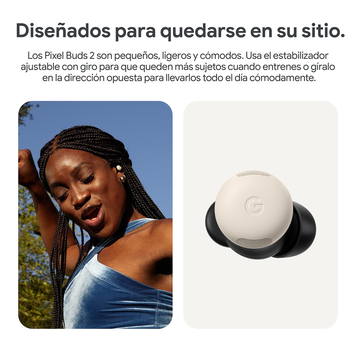 Auriculares True Wireless Google Pixel Buds Pro 2 con cancelación activa de ruido - Rosa Peonía Rosa Peonía-7
