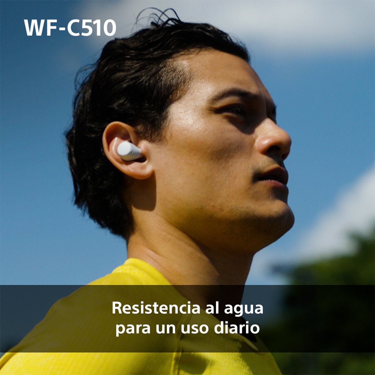 Sony WF-C510 Bluetooth multipunto, hasta 22 horas de batería, Auriculares modo sonido ambiente, IPX4 - Amarillo Amarillo-11