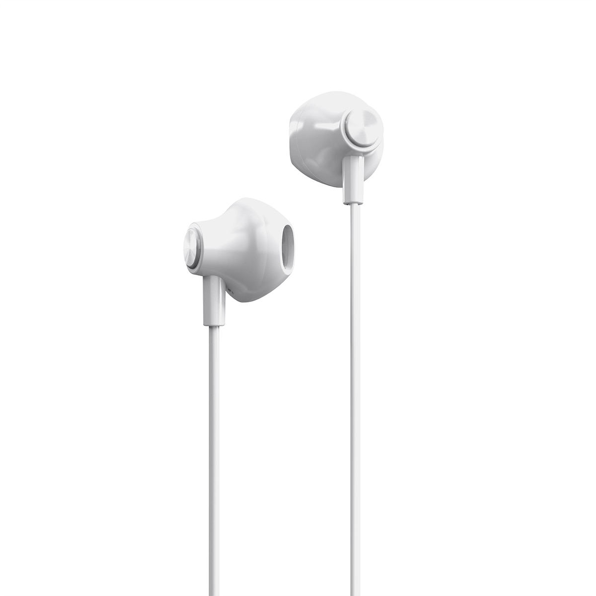 Auriculares Energy Sistem Snow EasyPods Tipo C con micrófono, Voice Assistant y controlador de reproducción Blanco-3