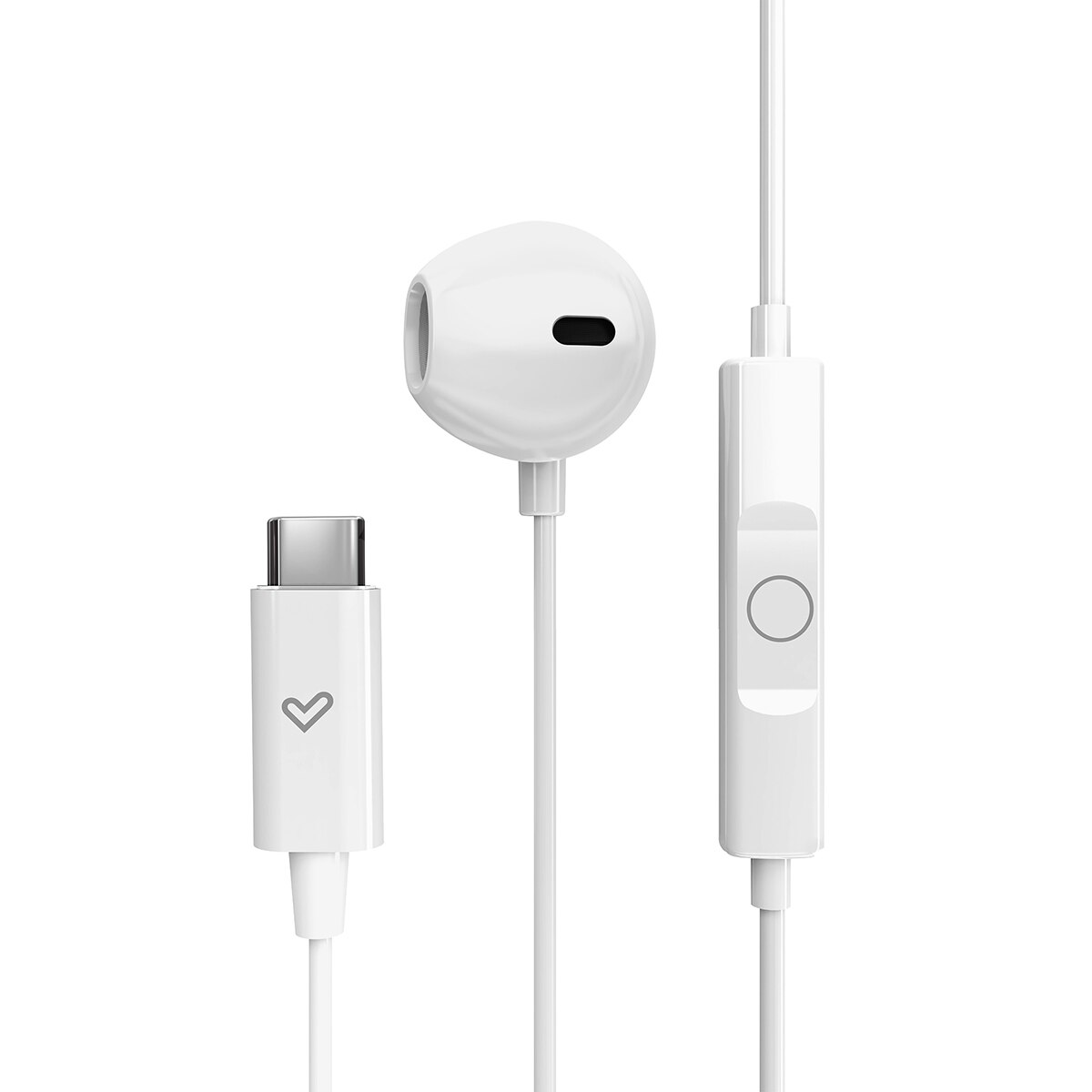 Auriculares Energy Sistem Snow EasyPods Tipo C con micrófono, Voice Assistant y controlador de reproducción Blanco-6