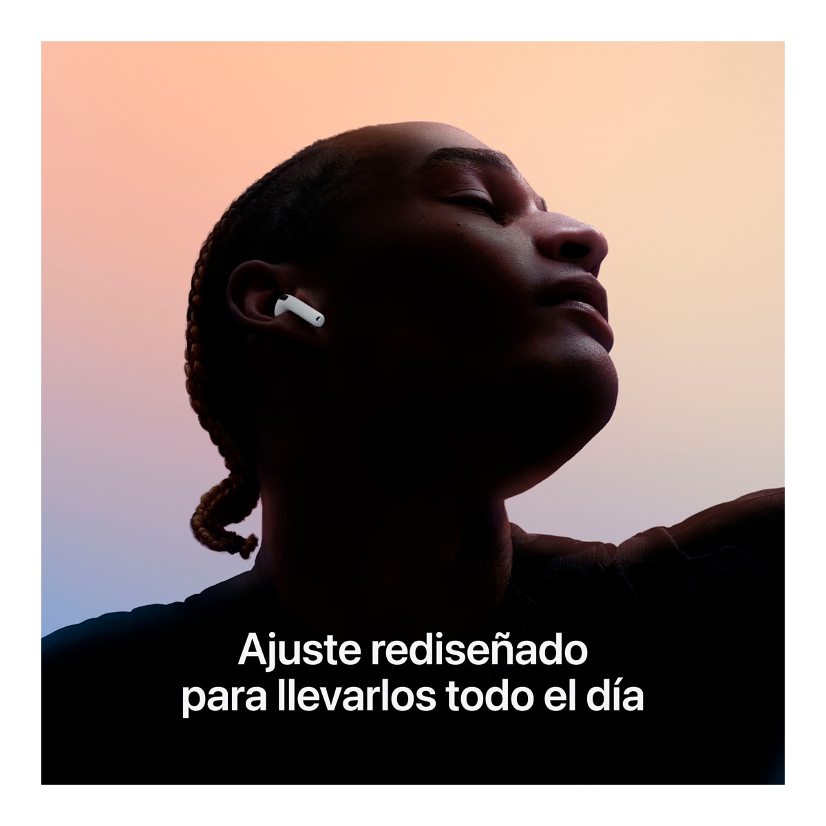 Apple AirPods 4 - Auriculares inalámbricos Bluetooth y Estuche de carga Blanco-5