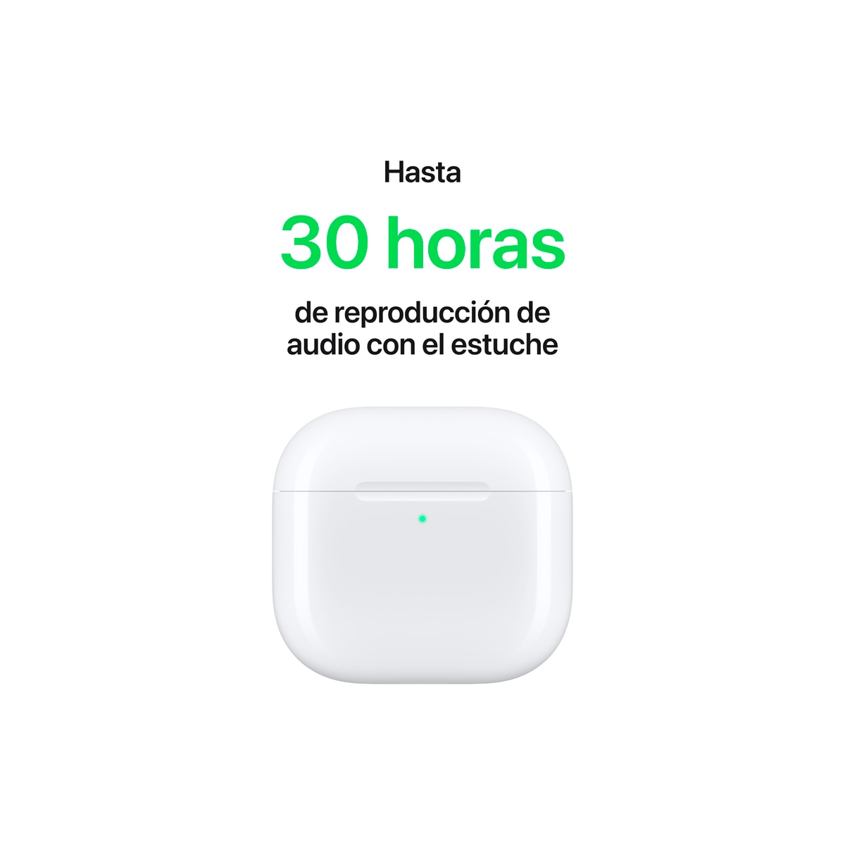 Apple Airpods 4 con cancelación de ruido - Auriculares inalámbricos Bluetooth y Estuche de carga Blanco-8