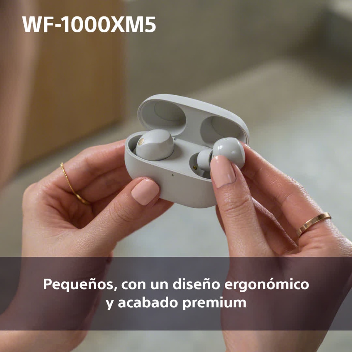 Sony WF-1000XM5 Inalámbricos Cancelación de ruido, 24 h de batería, micrófono, Auriculares compatibles asistentes de voz, para iOS, Android y PC - 220 Rosa palo 220 Rosa palo-7