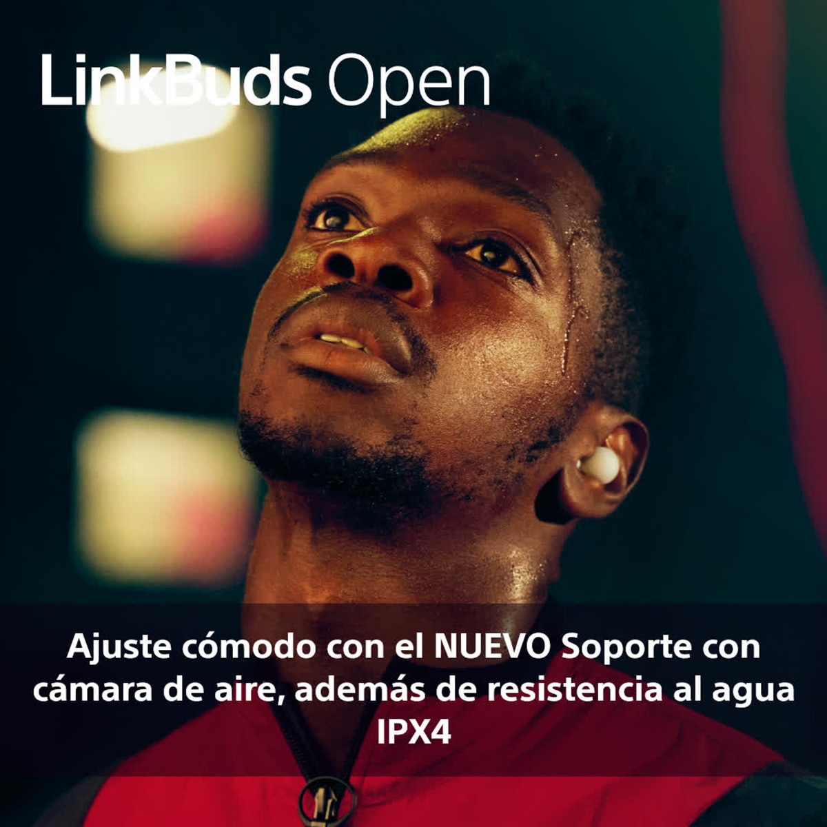 Sony LinkBuds Open Inalámbricos, Auriculares conexión multipunto, 22h batería, iOS, Android y PC- Negro Negro-5