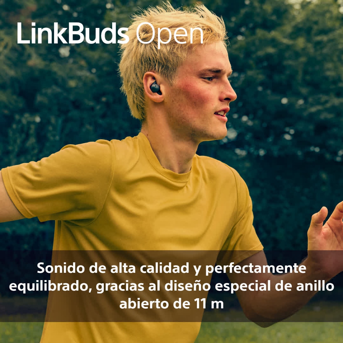 Sony LinkBuds Open Inalámbricos, Auriculares conexión multipunto, 22h batería, iOS, Android y PC- Negro Negro-6