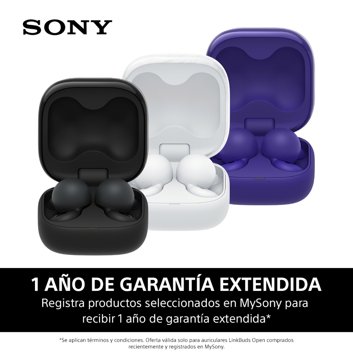 Sony LinkBuds Open Inalámbricos, Auriculares conexión multipunto, 22h batería, iOS, Android y PC- Negro Negro-17