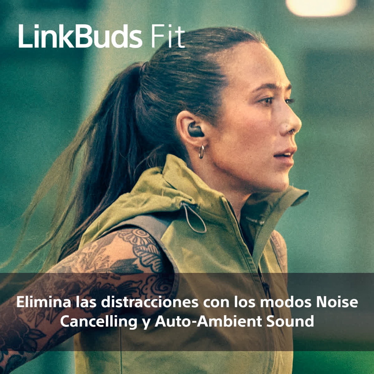 Sony LinkBuds Fit Inalámbricos, Auriculares Cancelación de ruido, IPX4, Hi-Res Audio, 21h batería, conexión multipunto, iOS, Android y PC Blanco-7