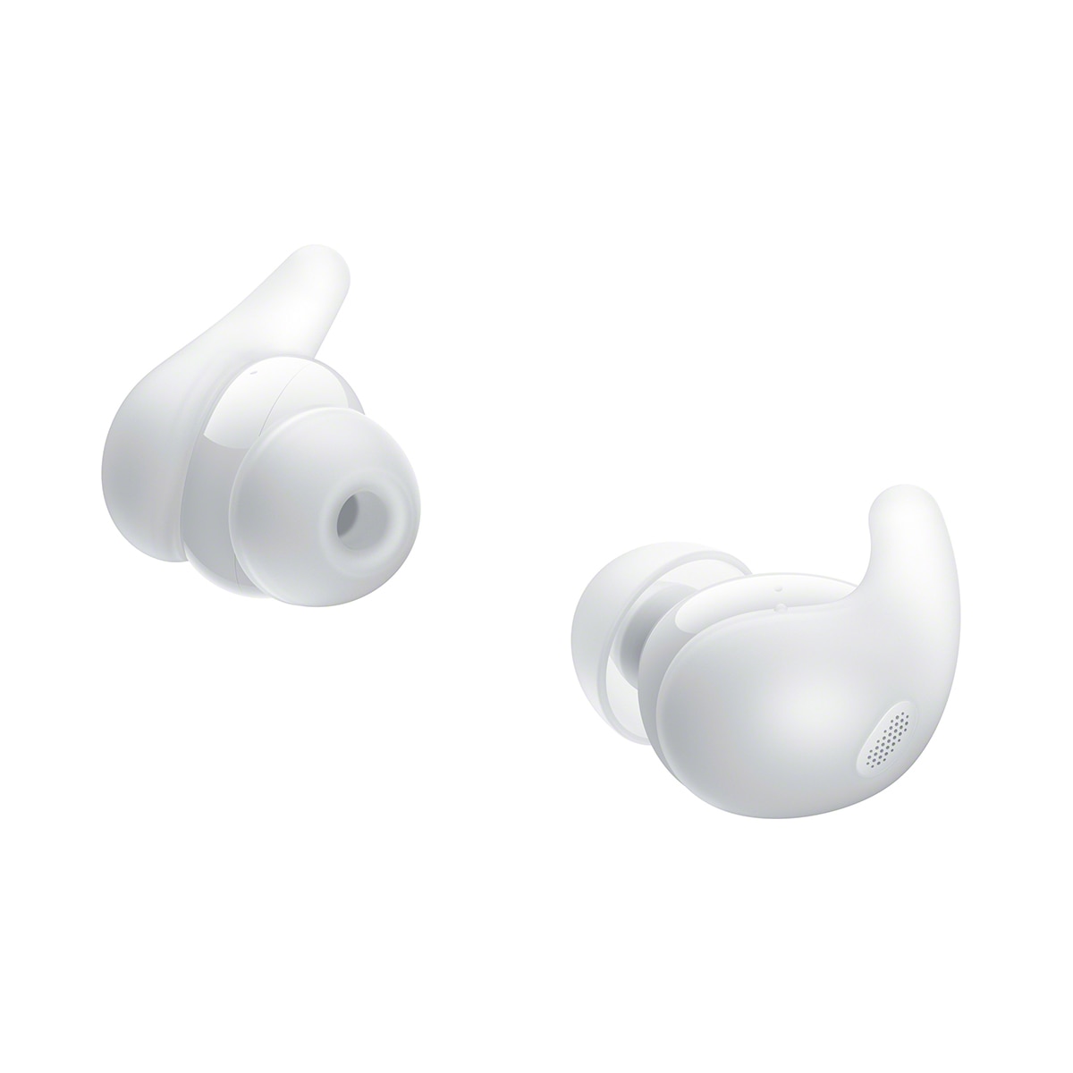 Sony LinkBuds Fit Inalámbricos, Auriculares Cancelación de ruido, IPX4, Hi-Res Audio, 21h batería, conexión multipunto, iOS, Android y PC Blanco-16