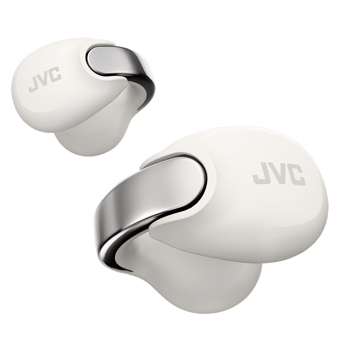 JVC - Auriculares abiertos Nearphones JVC HA-NP1T, tipo "piercing" inspirados en una joya.