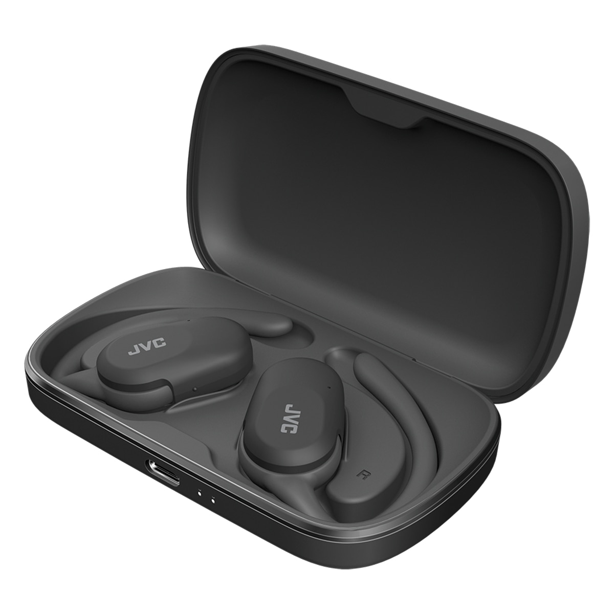 Auriculares abiertos JVC HA-NP40T-A-U, True Wireless Negro-2