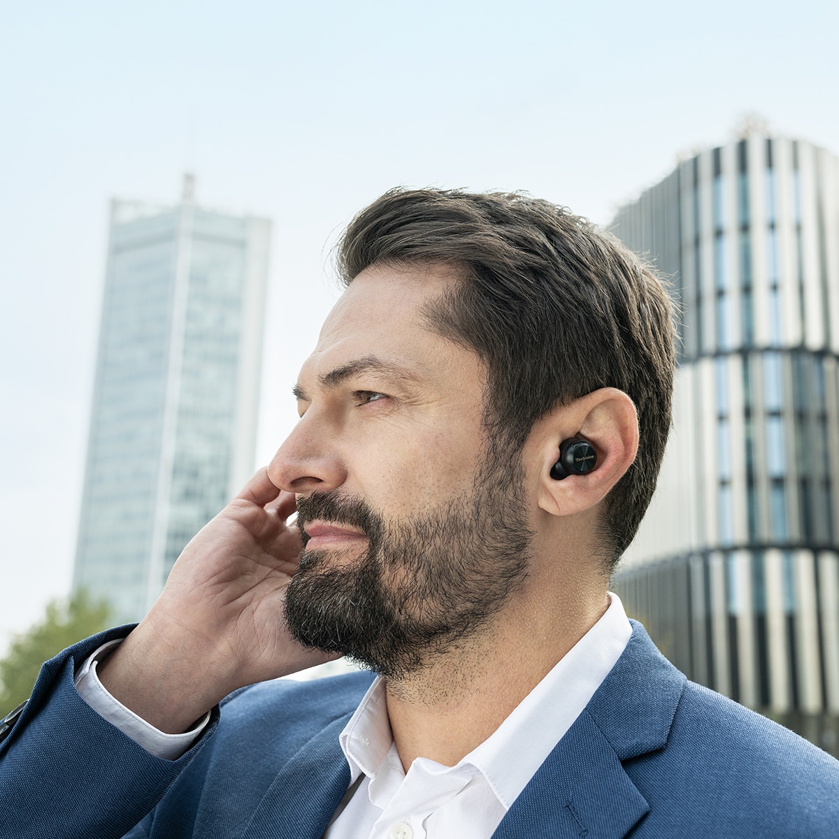Auriculares True Wireless Technics AZ100 con cancelación de ruido, LDAC y Voice Focus AI Negro-9