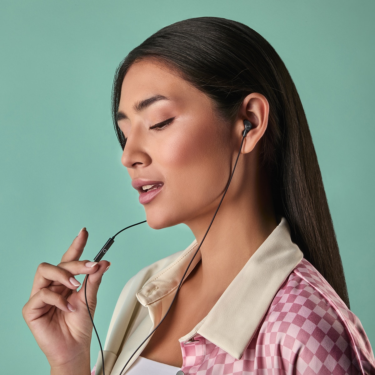 Auriculares de botón Energy Sistem EasyPods Type C Space con micrófono y voice assistant - Negro Negro-7